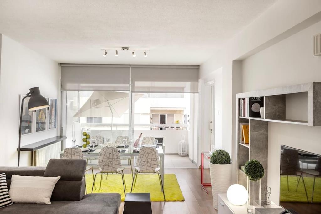 Apartament Luxurious Bright & Stylish 2Br With Office In Nikozja Zewnętrze zdjęcie