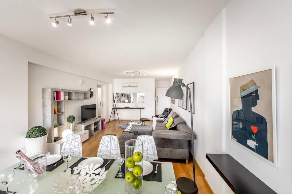 Apartament Luxurious Bright & Stylish 2Br With Office In Nikozja Zewnętrze zdjęcie